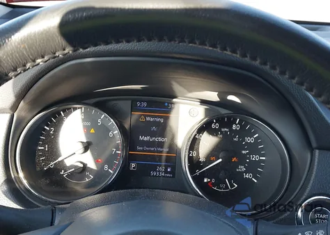 2019 Nissan Rogue Sv из США, поврежденный, VIN KNMAT2MT7KP507774